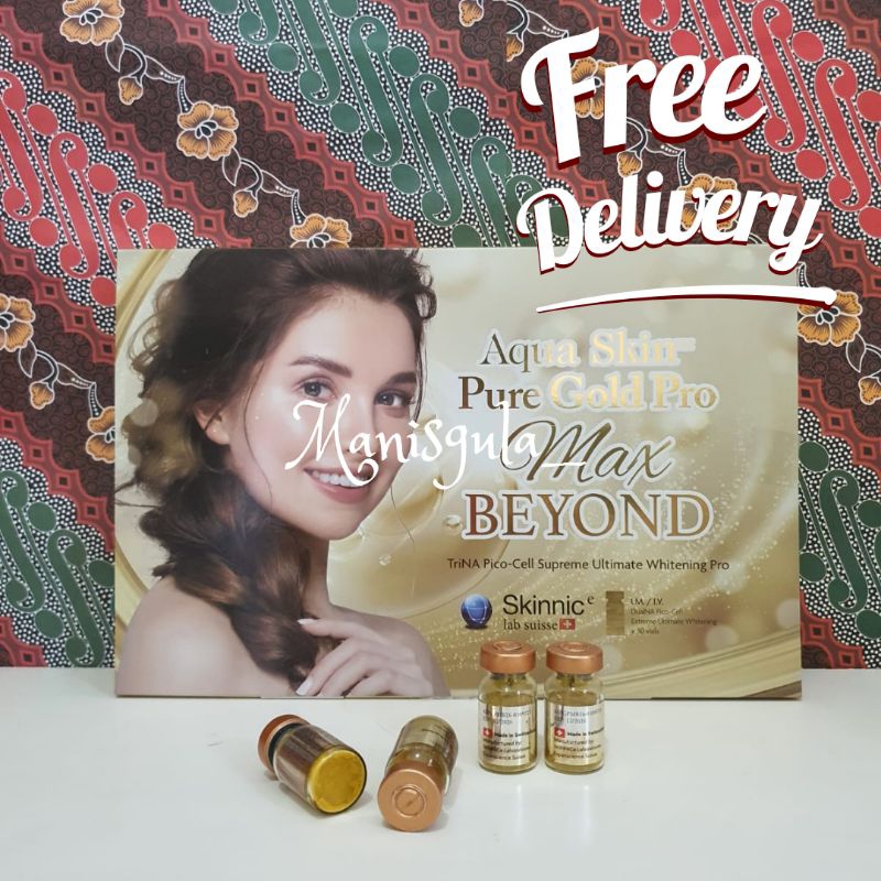 NEW aqua skin pure gold pro max beyon ecer