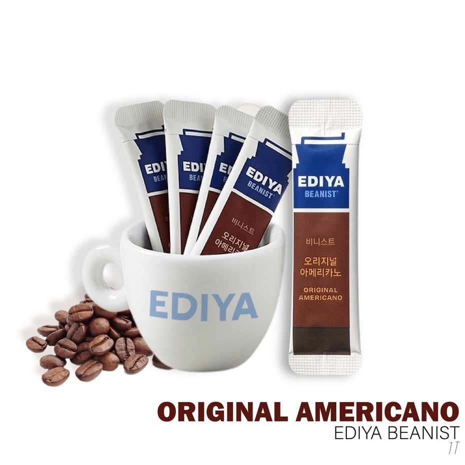 

Ediya BEANIST Original Americano 1 Gr per Stick Hand Carry Kopi Korea