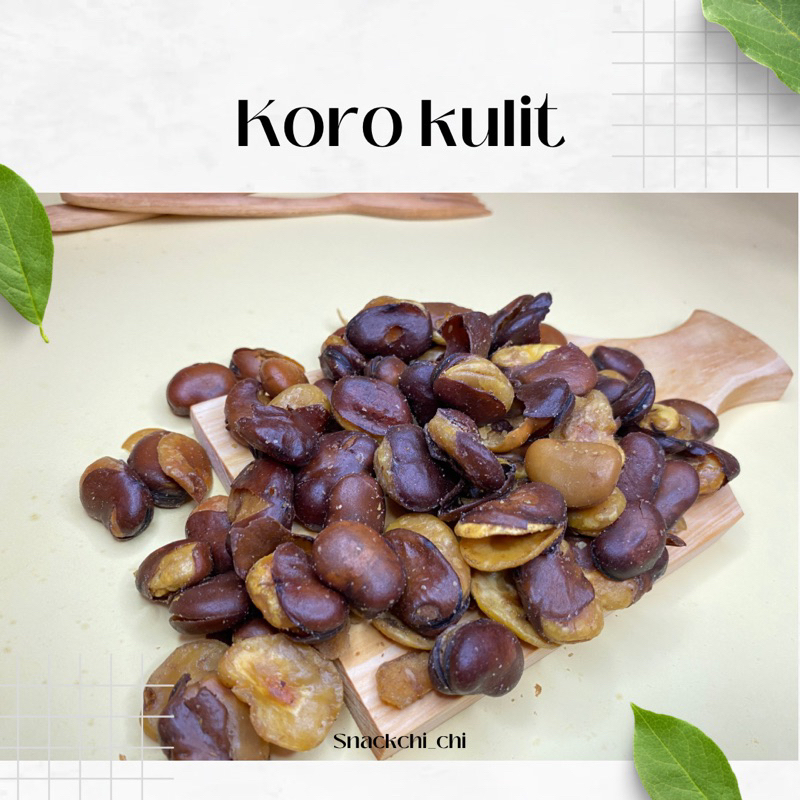 

Camilan kiloan ecer / grosir KORO KULIT 250 gram