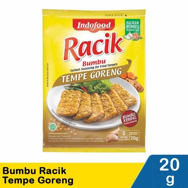 

Indofood Bumbu Racik Tempe Goreng 20G