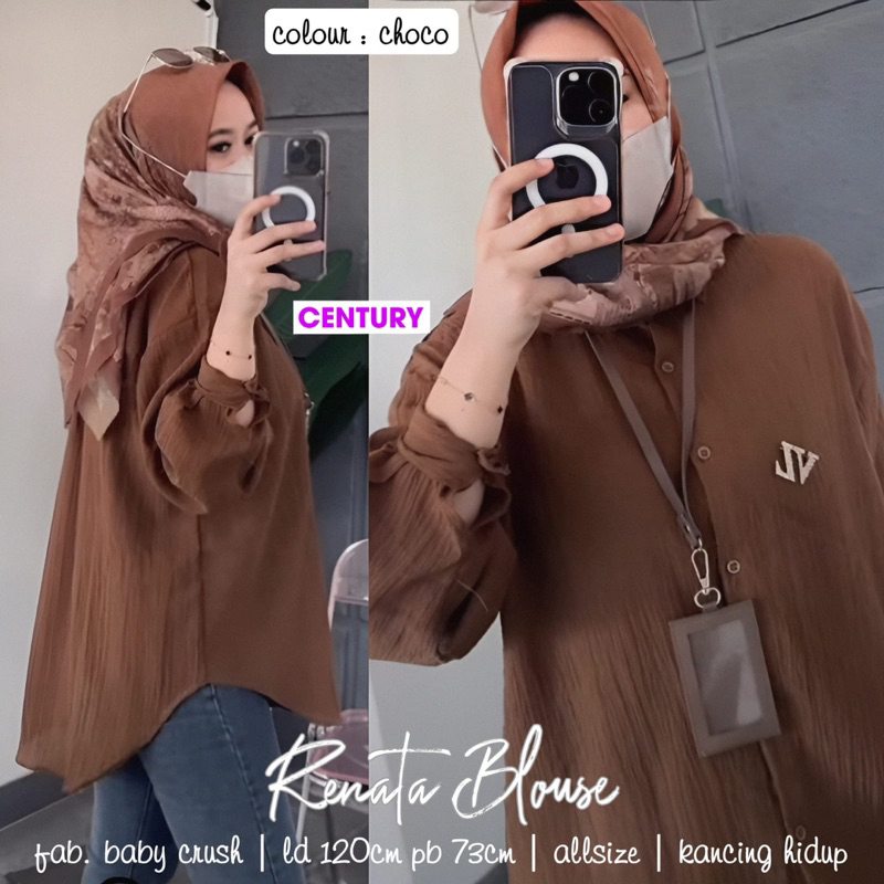 RENATA BLOUSE . CENTURY