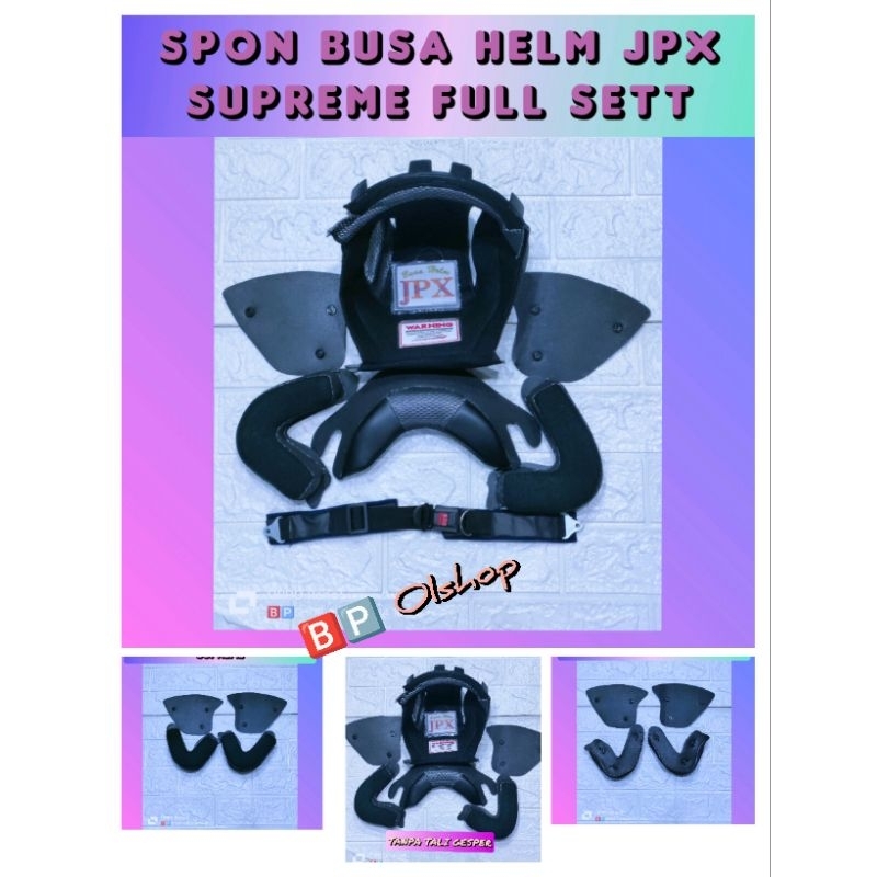 Spon Busa Helm Jpx Supreme Full Sett