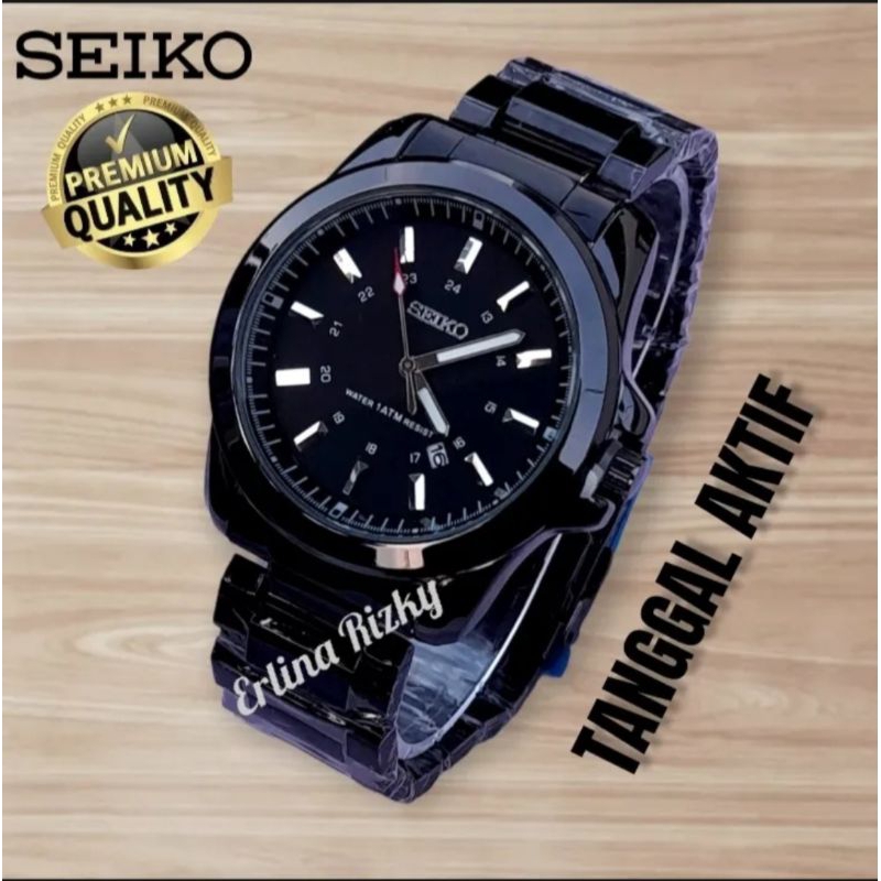 Saiko Jam Tangan Fasion Pria Saiko- Strap Stainless Stell - tangal aktif-Water Resistan