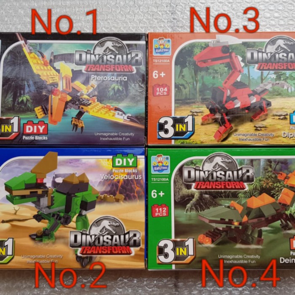 Dinosaur Unik 3 Limited 1 Bisa Dinosaurus in Jadi Pesawat Murah Lego Robot Dino