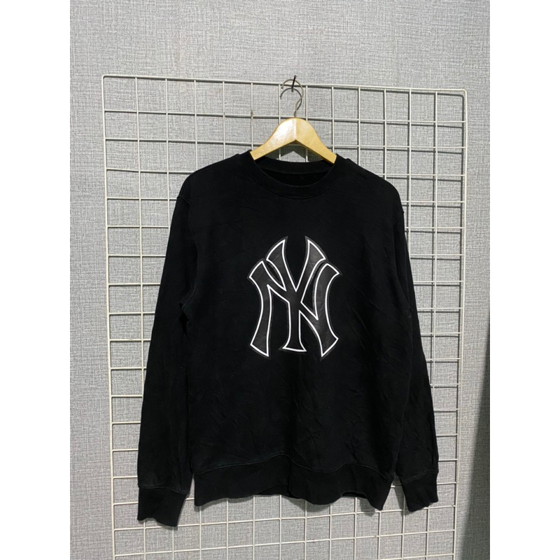 CREWNECK/NEW ERA NY BLACK/SECOND ORIGINAL
