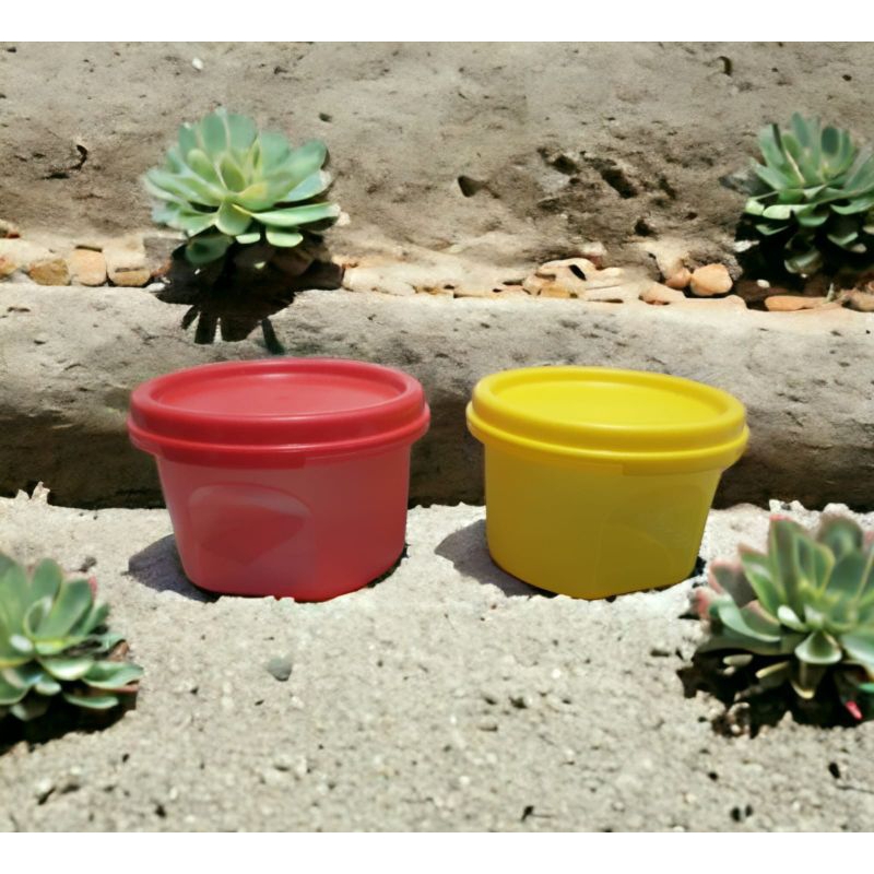 MM Round Tupperware (Wadah Mini Tupperware)