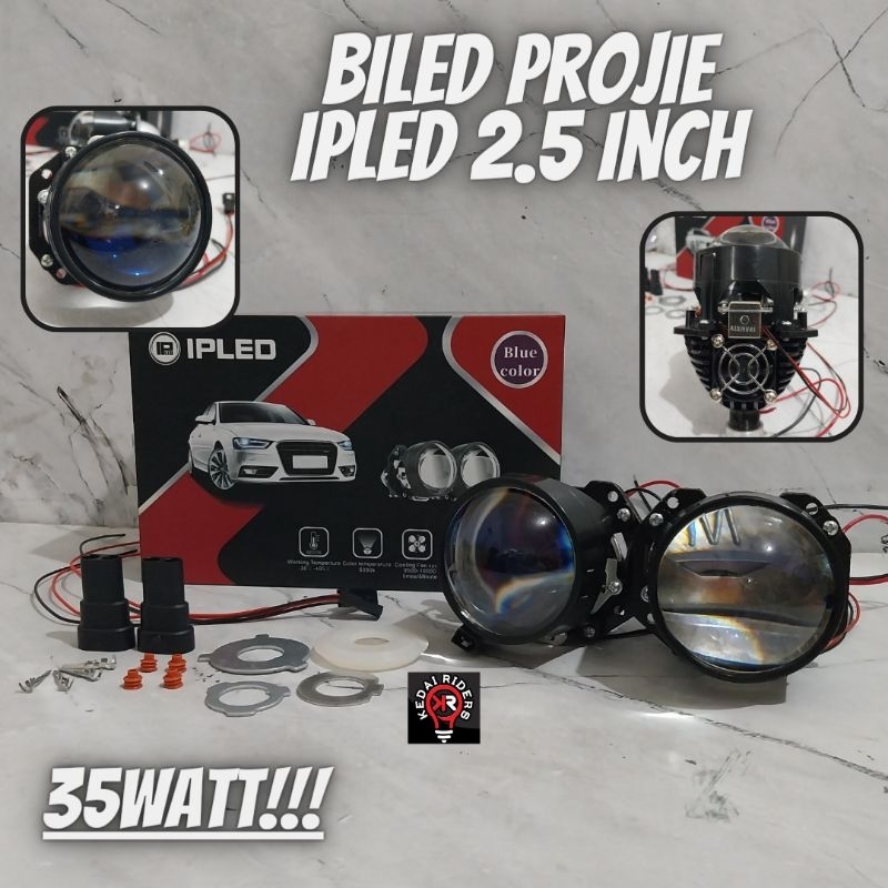 BILED PROJECTOR IPLED 2.5INCH BLUELENS