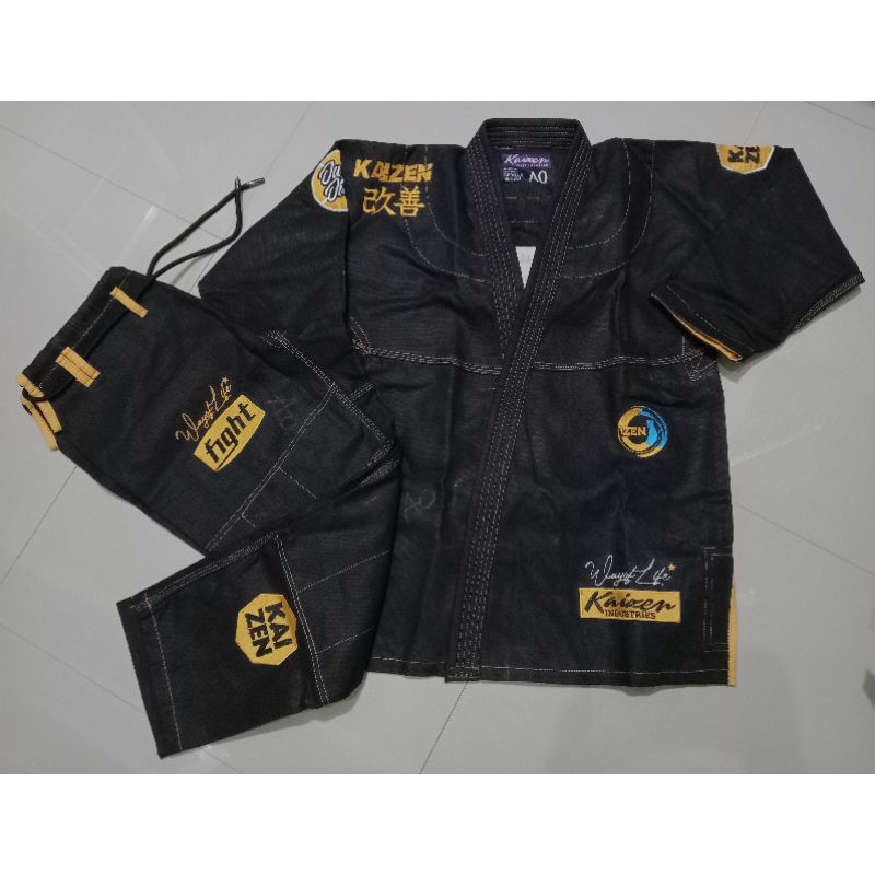 kaizen Gi kanvas / pemula / dogi / baju bela diri