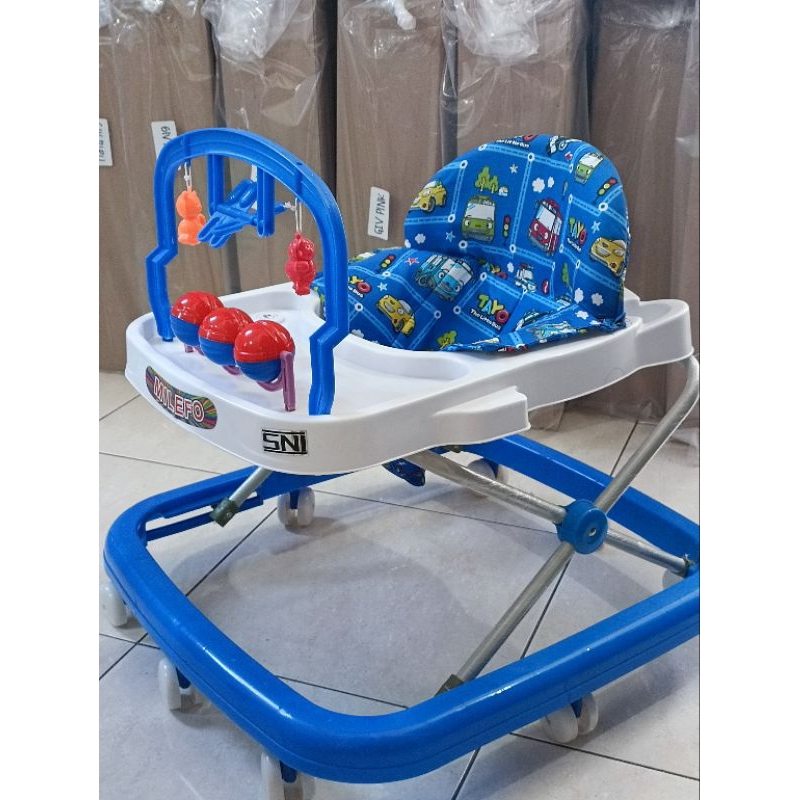 Baby Walker Milefo murah terbaik full music dan mainan / Premium / Untuk Bayi 7-12 Bulan, Jakarta