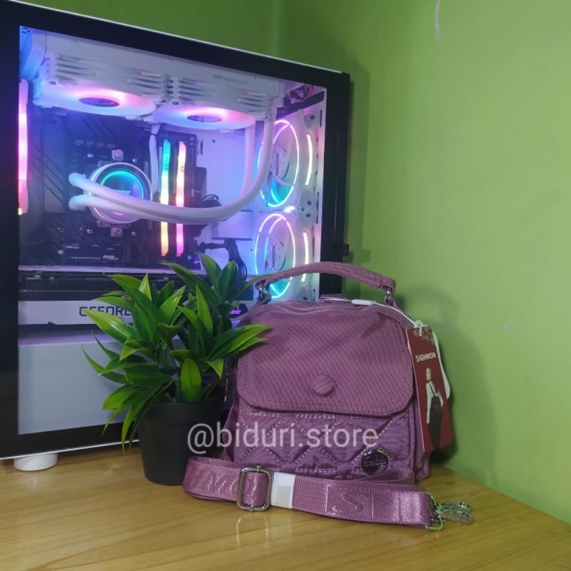 TAS 3 IN 1 WANITA SIGHMON BAHAN NILON