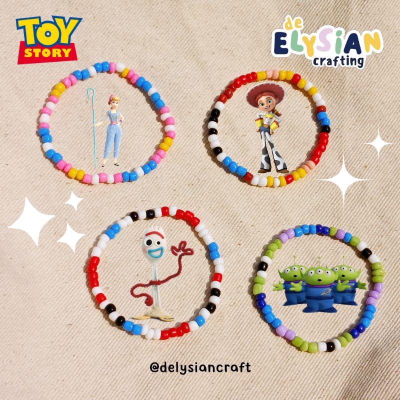 Gelang Manik Toy Story | Beads Bracelet | Toy Story Bracelets ✨️
