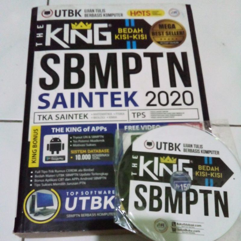 Preloved The King SBMPTN SAINTEK 2020 snbp ipa
