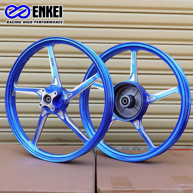 VELG ENKEI RACING FORGET CNC ALUMUNIUM FG511 ANODAIS F1ZR JUPITER RX KING ORIGINAL MALAYSIA