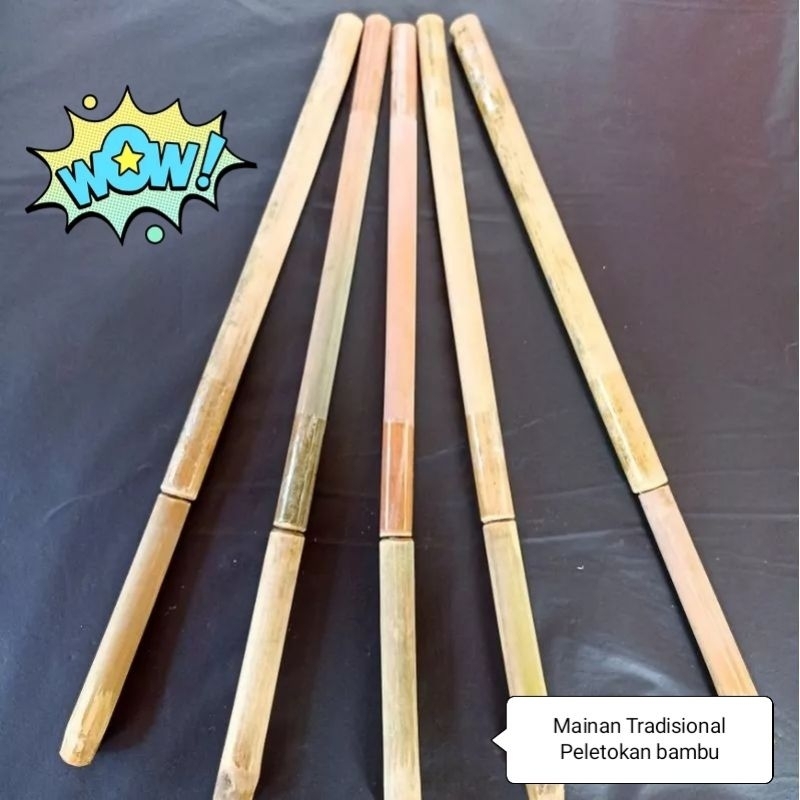 Mainan Tradisional Peletokan Bambu / Peletokan Bambu / Peletokan Bambu