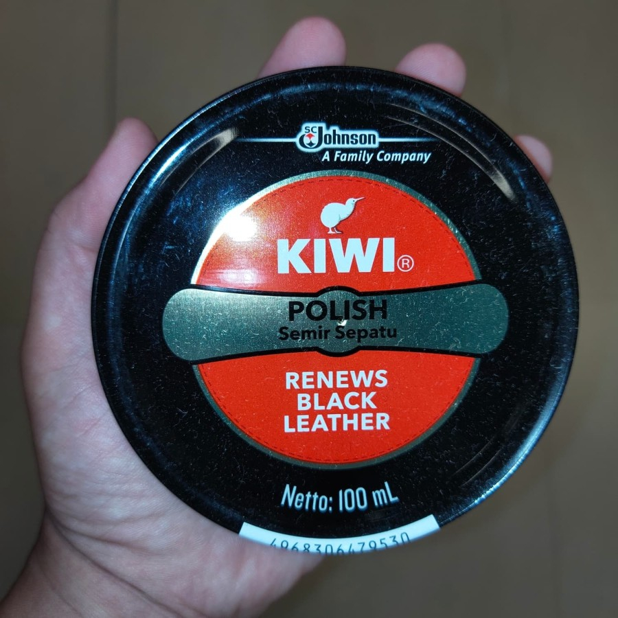 Kiwi Shoe Polish - Semir Kiwi - Semir Sepatu Kiwi Hitam - 100ml