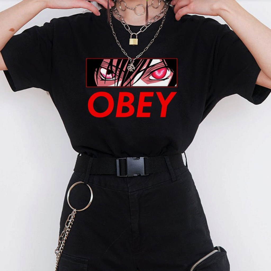 Kaos Anime Obey Me manga T shirt Unisex OTOME SIM