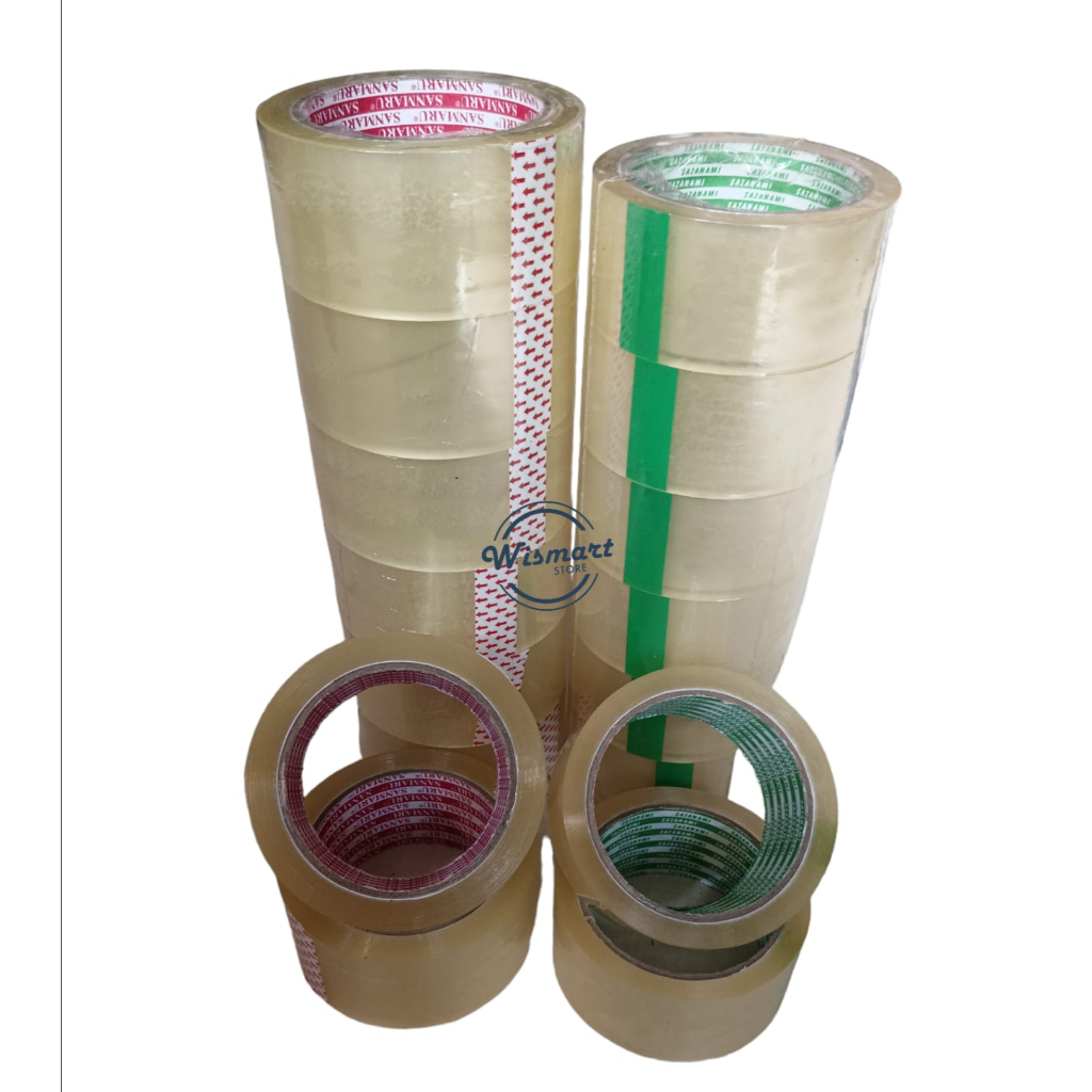 

1 PCS LAKBAN BENING / COKLAT 80 YARD X 45MM SELOTIP 2 INCH TEBAL MURAH PREMIUM