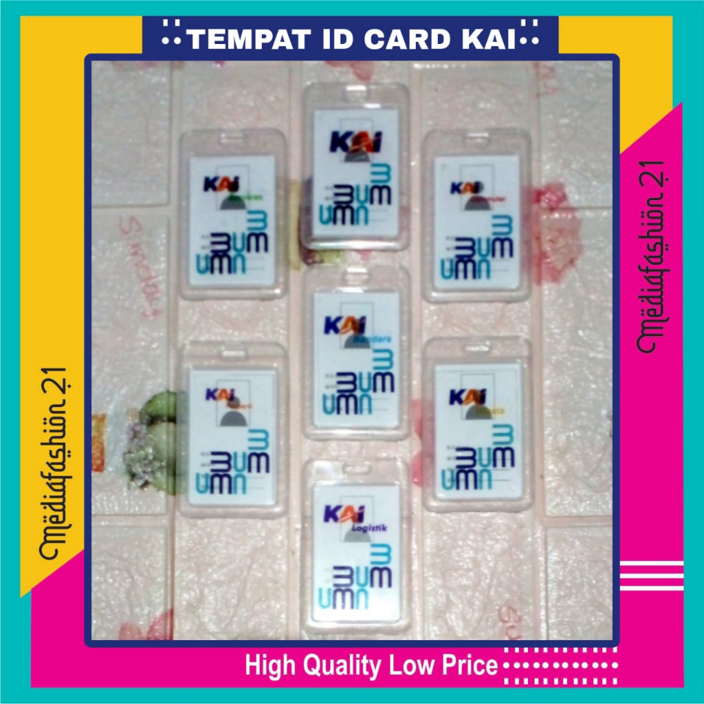 

TEMPAT ID CARD / CARD HOLDER EXCLUSIVE 2 SISI KAI (KERETA API INDONESIA)