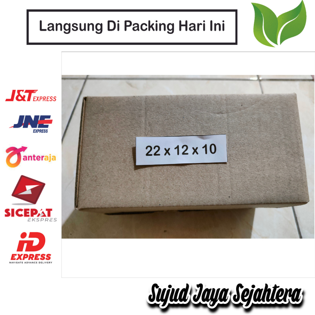 KARDUS UKURAN 22x12x10 / BOX KARDUS PACKING 22x12x10 / KARTON BOX 22x12x10 PACKING ONLINE SHOP