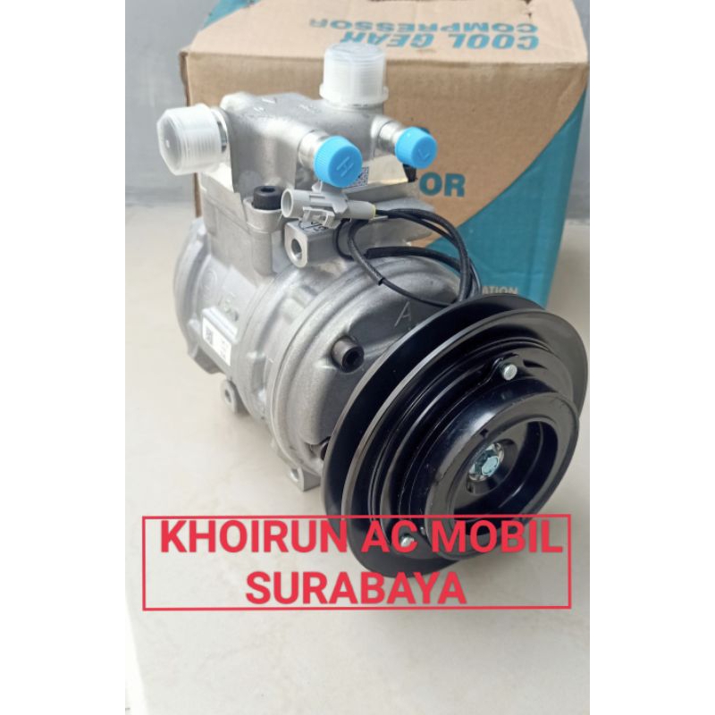 Compresor AC Mobil Kijang Kapsul SSX - LSX - SGX - LGX - KRISTA - DIESEL - Denso Coolgear Asli