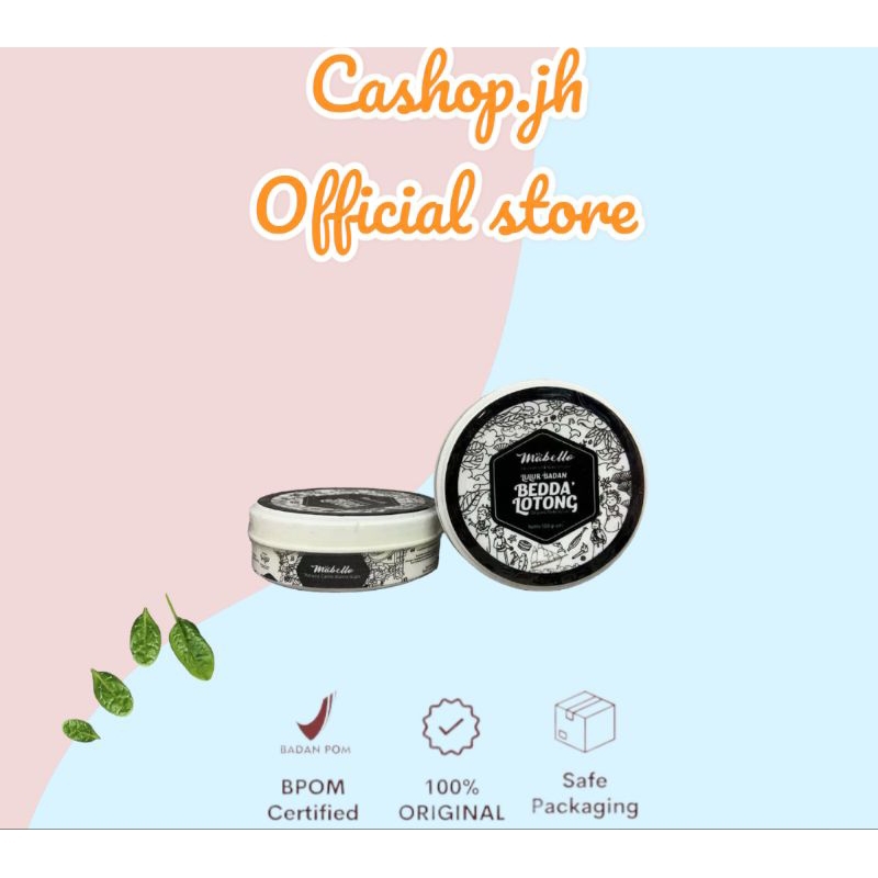 (BPOM)LULUR BEDDA LOTONG MABELLO/BEDDA LOTONG LULUR HITAM VIRAL