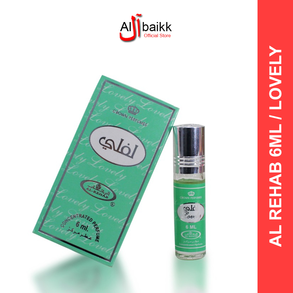 Parfum Arab Al Rehab Lovely 6ml Laki-laki Perempuan