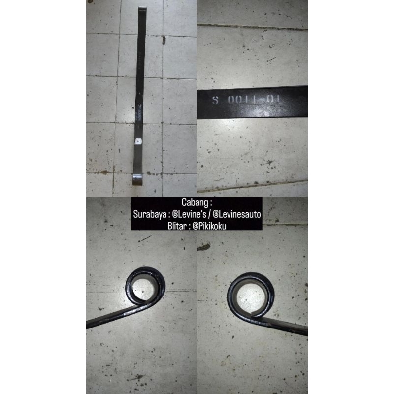 per belakang katana nomor 1 S011-1 merk Indospring / per daun katana nomor 1 / babok per katana bela