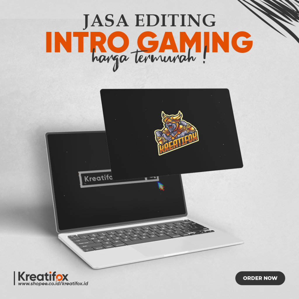 Jasa Editing Video Intro Gaming Opening Youtube Custom Logo Murah CD03