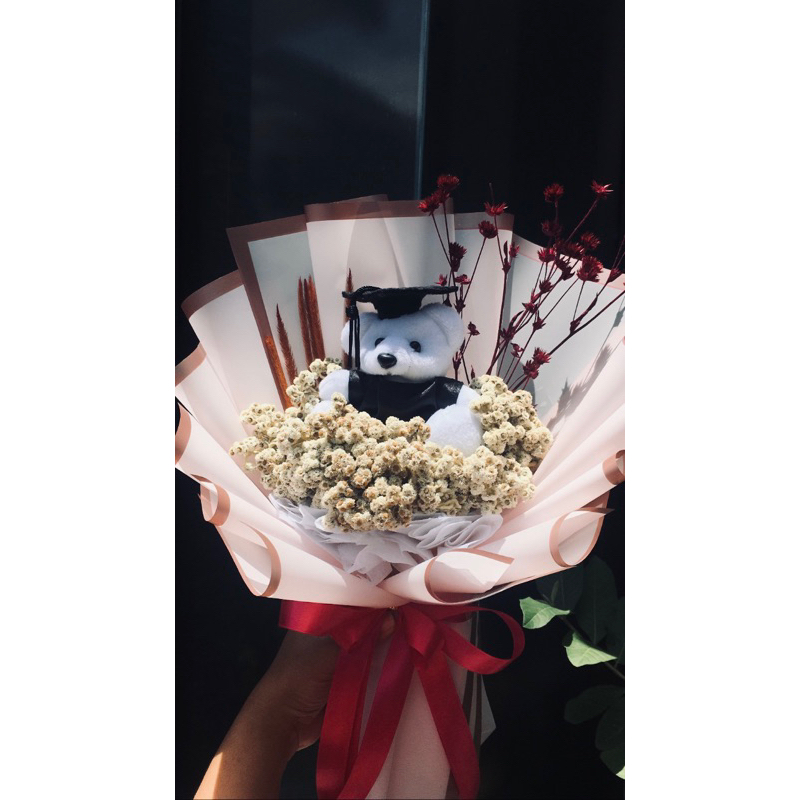

BUCKET BONEKA GRADUATION