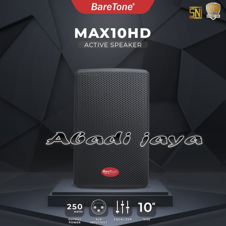 speaker aktif baretone max 10hd baretone max10hd baretone max10 hd 1bh