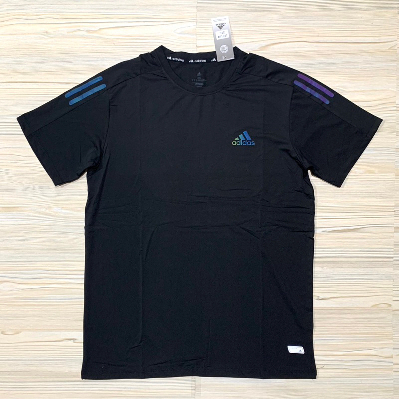 KAOS JUMBO 2XL 3XL 4XL IMPORT PREMIUM ADIDAS T-SHIRT OLAHRAGA RUNNING DRI FIT HITAM BIRU ELECTRIC