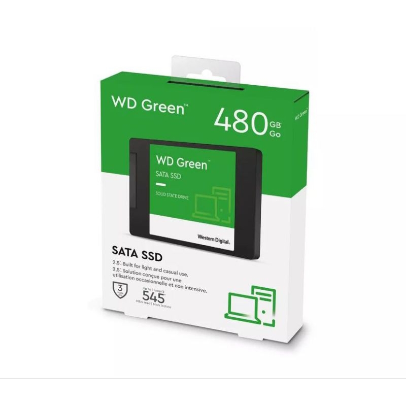 WD Green SSD 480GB Sata 3 - WD Green 480 GB 2.5"