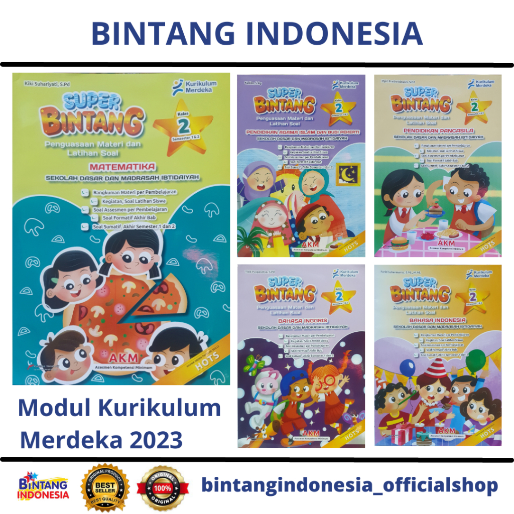 LKS - Modul Super Bintang Kelas 2 SD/MI Kurikulum Merdeka