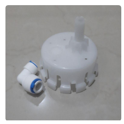 tutup dispenser polytron PWC777, PWC778 ORIGINAL, pengganti 2 lubang