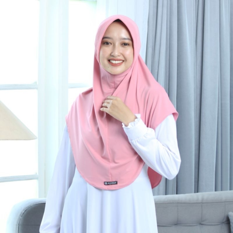 Promo Hijab Instan - Venessla Pad Lycra by AGHNIA