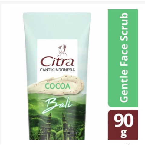 citra cocoa GENTLE FACE SCRUB Bali  90gr