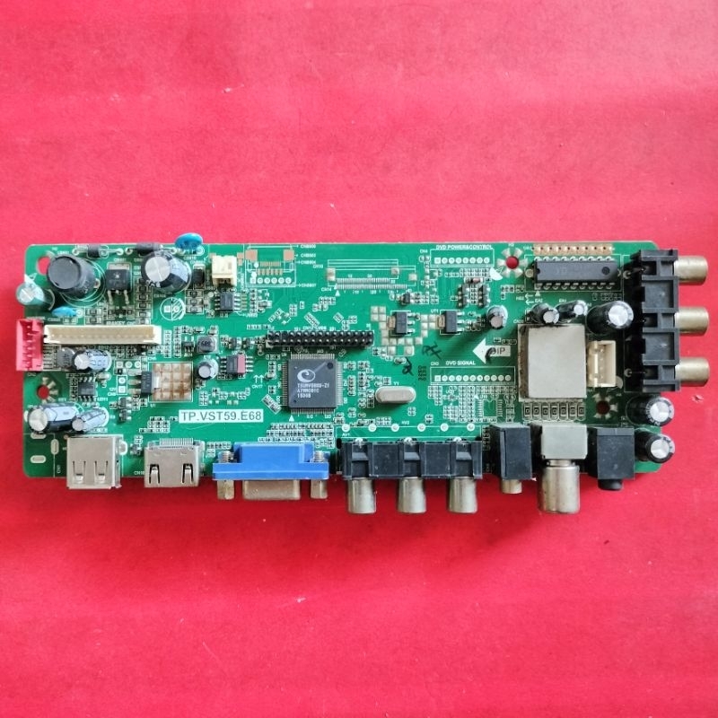 MB MAINBOARD MODULE MESIN TV AKARI LE-19D88 / LE-20K88