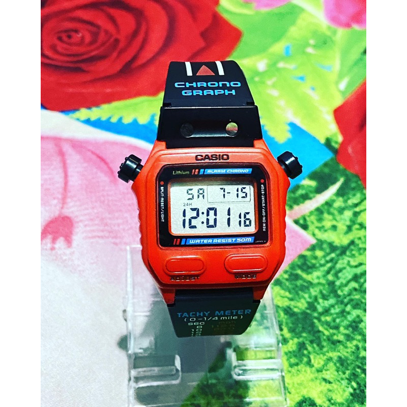 CASIO SW 200 RED HELLBOY VINTAGE RARE