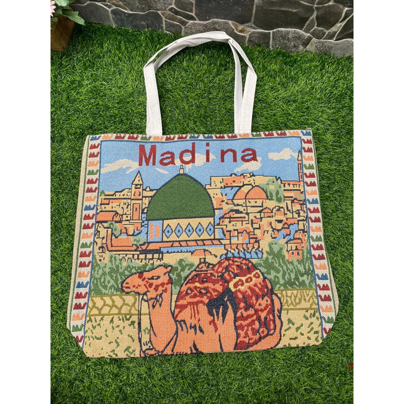 Tas Selempang Totebag Thailand Kanvas Jumbo