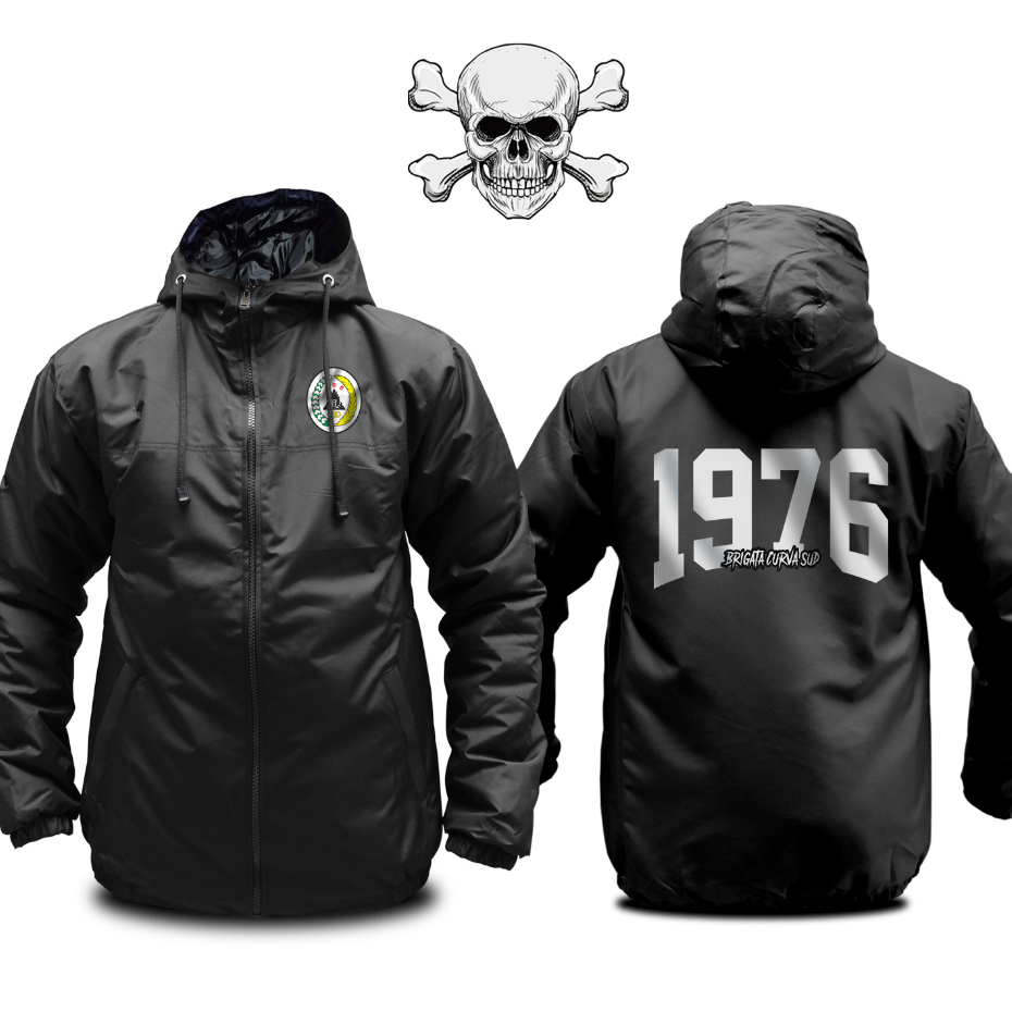 Jaket PSS Sleman 1976 Parasut Semi WF Jaket Pria Hooligans Elegan