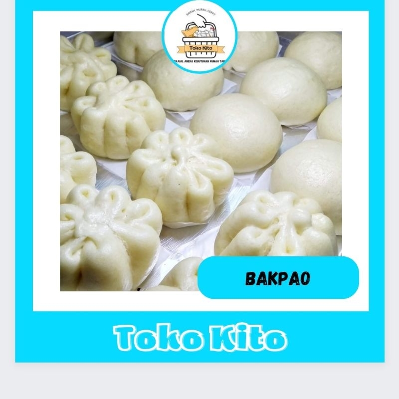 BAKPAO / BAKPAO NON-HALAL / BAKPAO KACANG HITAM, KACANG HIJAU, BAK, AYAM