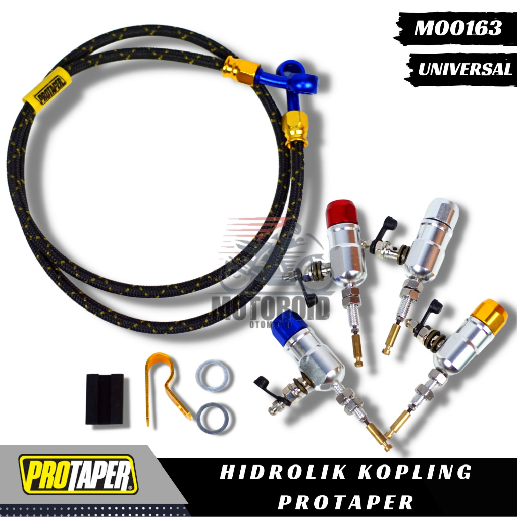 HIDROLIK KOPLING STUT SLAVE UNIVERSAL FULL CNC SELANG SERAT BAWAH SEAL UNTUK SEMUA MOTOR