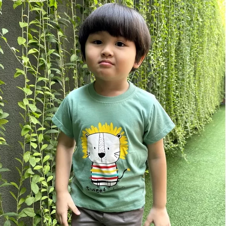 Paket Hemat Kaos Anak 5 Pcs Random ( 1 - 5 Thn )