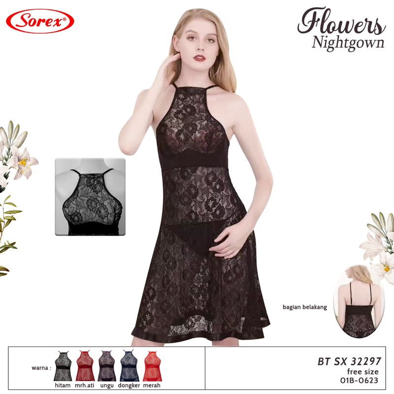 Baju Tidur Lingerie Wanita Sorex BT SX 32297