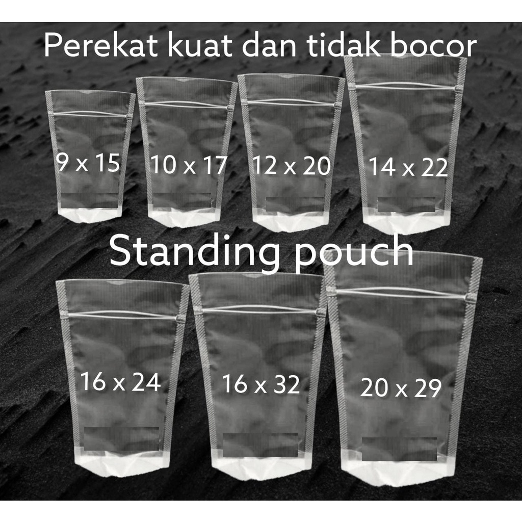 Plastik Standing Pouch  - Plastik Kemasan Makanan - Minuman
