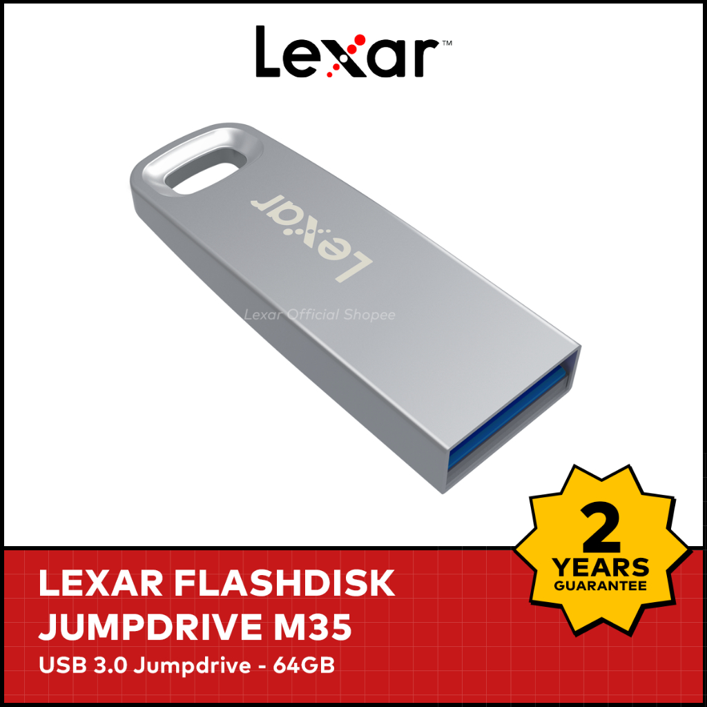 Lexar Flashdisk M35 USB 3.0 JumpDrive - 64GB