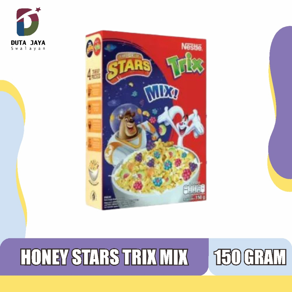 

Honey Stars Trix Mix Sereal Nestle 150 Gram