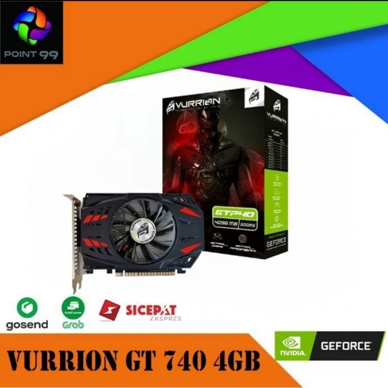 VGA VURRION GT 740 4GB 128Bit GAMING VGA ORI