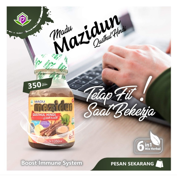 KHz MADU MAZIDUN QHUSTUL HINDI 350gr