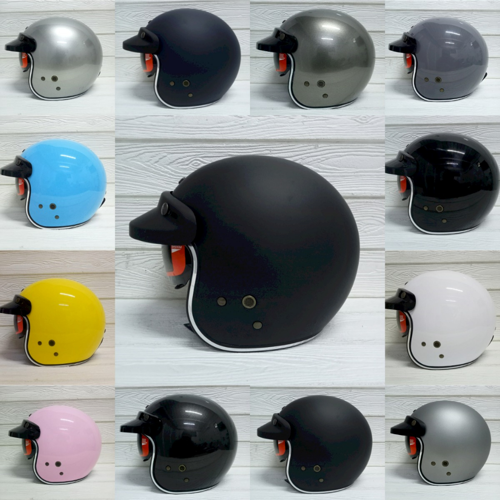 HELM RETRO BOGO NJS NX-2 HELM RETRO INTERCOM HELM RETRO PREMIUM FREE PET